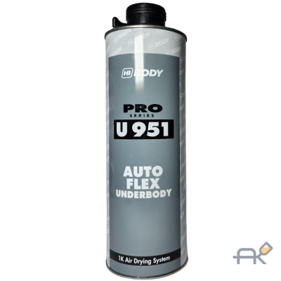 Антигравийное покрытие BODY AUTOFLEX 1л 951 чёр